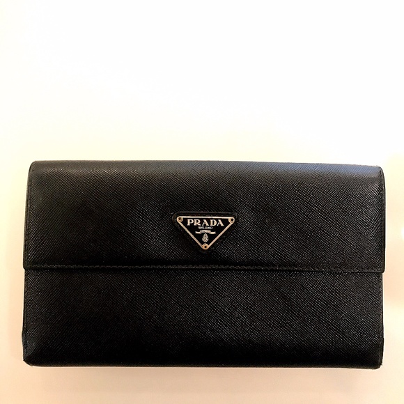 Vintage Prada Leather Wallet